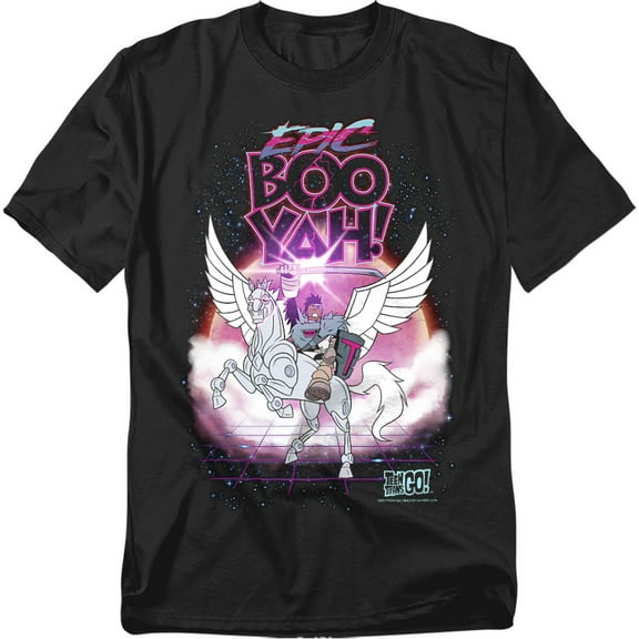 Teen Titans Go T-Shirt Epic Boo Ya Unisex Graphic Tee for Men & Women