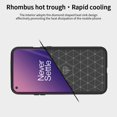 thumbnail image 5 of For OnePlus 8T MOFI Carbon Fiber Soft TPU Case, 5 of 5