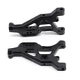 thumbnail image 3 of 2pcs Aleación de aluminio Frente Brazos inferior para INFRACCIÓN 6S RC Coche Camión CUTICAT Negro, 3 of 8