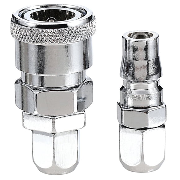 Air Line Hose Fittings Quick Release Coupler Bayonet Connectors Male Female Set Pressure Washer Quick Connect Kit