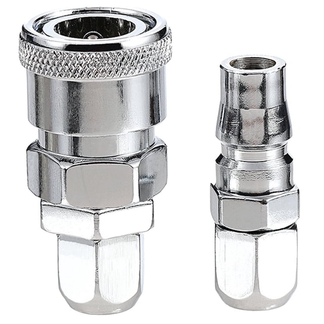 Air Line Hose Fittings Quick Release Coupler Bayonet Connectors Male Female Set Pressure Washer Quick Connect Kit