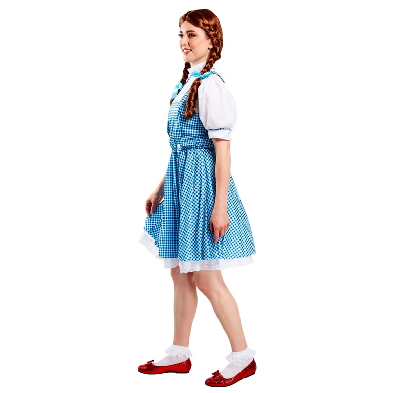 blue and white dress costume DC Women's Officially Licensed Wizard Of Oz Dorothy Halloween Large, Fashion Forms Backless U-Plunge Type: Boys Dress Socks My bodices are made SIZE:8