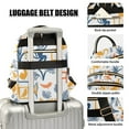 thumbnail image 3 of FORMRS Mini Backpack Purse for Women Quilted Travel Daypack Casual Shoulder Bag, Tropical Jungle Vibes, 3 of 7