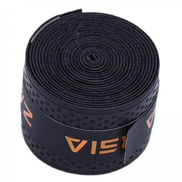 Lipstore 4xRacket Grip Tape AntiSlip Handle Tape for Racquetball Fishing Rod Pickleball Black
