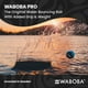 thumbnail image 2 of Pelota para rebotar en el agua Waboba Pro con agarre adicional Blue Waves, 2 of 6