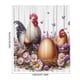 thumbnail image 3 of Cortina de Baño de Pascua, Sin Taladros, con 12 Ganchos, 3 of 6