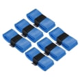 thumbnail image 1 of Unique Bargains 43.3' Absorb Sweat Non-Slip PU Tennis Racket Overgrip Tape Wraps Blue 6 Pack, 1 of 6