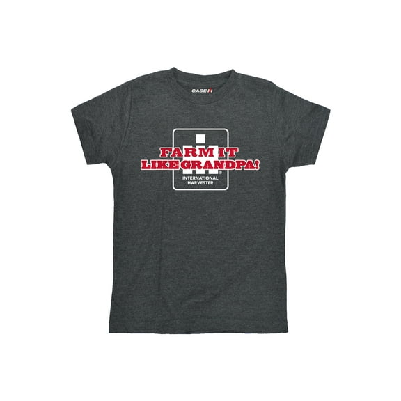 Case IH - IH Farm It Like Grandpa - Toddler Short Sleeve Graphic T-Shirt