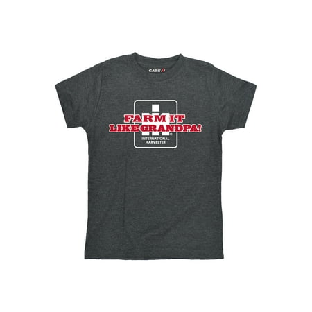 

Case IH - IH Farm It Like Grandpa - Toddler Short Sleeve Graphic T-Shirt