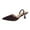 Coffee, variant on Xfvqtps Womens Elegant Pointed Toe Slingback Pumps Block Heel Comfortable Dress Shoes for Office Evening