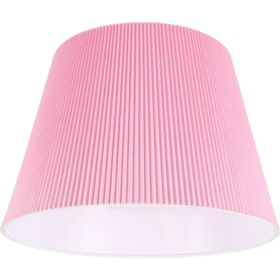 WHAMVOX Metal Frame Fabric Lampshade White for Bedroom Desk Lamp 1Set 12x12in