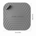 thumbnail image 5 of Square Silicone Drain Stopper Bathroom Floor Drain Cover Universal Cover, 5 of 19