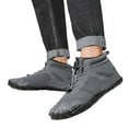 thumbnail image 4 of Zapatos para mujer, otoño/invierno, nieve, calidez, transpirabilidad, caña alta, informales, de algodón, para parejas, zapatillas para correr, botas vaqueras., 4 of 7