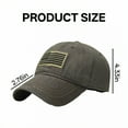 thumbnail image 6 of TELOLY Baseball Cap,Versatile All-Season Style Baseball Hat,Fashionable and Comfortable Ball Caps for Men,Armygreen, 6 of 6