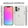 thumbnail image 6 of iPhone 13 Pro Max Case,Dteck Shockproof Rubber Bumper Hybrid PC Lightweight Slim Transparent Back Cover without Screen Protector For Apple iPhone 13 Pro Max 6.7-inch,Clear, 6 of 7
