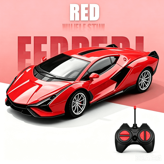 Remote Control Car Toy, Simulation Model, 1 Set