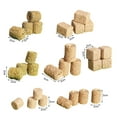 thumbnail image 6 of Joernso 4Pcs Miniature Haybale Model Realistic Mini Haystack Ornament Tiny Round Fake Straw Bale DIY Farm Micro Landscape Dollhouse Decoration Accessories, 6 of 8