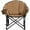 Brown, variant on Costway Oversized Folding Padded Camping Moon Saucer Chair Bag Outdoor Fishing Red