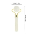 thumbnail image 2 of Unique Bargains 1 Pc Spherical Face Massager for Beauty Parlor White Natural Jade Zinc Alloy, 2 of 4