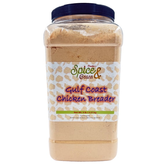 Gulf Coast Chicken Breader | By Dasher's Spice & Beans | 5 lb
