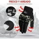 thumbnail image 3 of Guantes de Protección Blosoom Pantalla Táctil de Dedo para Motocicleta Talla XL Negro, 3 of 5