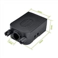 thumbnail image 4 of Conector Sin Soldadura DB9 RS232 D-SUB Serial una Terminal de Puerto de 9 Pines Adaptador Macho Hembra con Estuche (4 Piezas-Macho + 4 Piezas-Hembra), 4 of 5