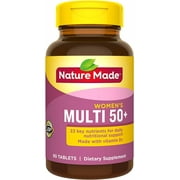 Nature Made Multi for Her 50+ Vitamin/Mineral Tablets 90 ea