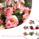 thumbnail image 4 of Billuyoard Manojo de rosas de seda, tela de simulación, rosas, decoración del hogar para bodas, flores artificiales Decoración No.04, 4 of 6