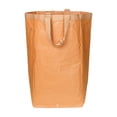thumbnail image 1 of Cesto para la colada, bolsa de reciclaje, contenedor para ropa sucia, cesto para ropa, cesta de almacenamiento para ropa, artículos de tocador, Marrón, 1 of 9