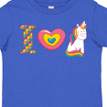 thumbnail image 4 of Inktastic I Love Unicorns Girls Toddler T-Shirt, 4 of 5