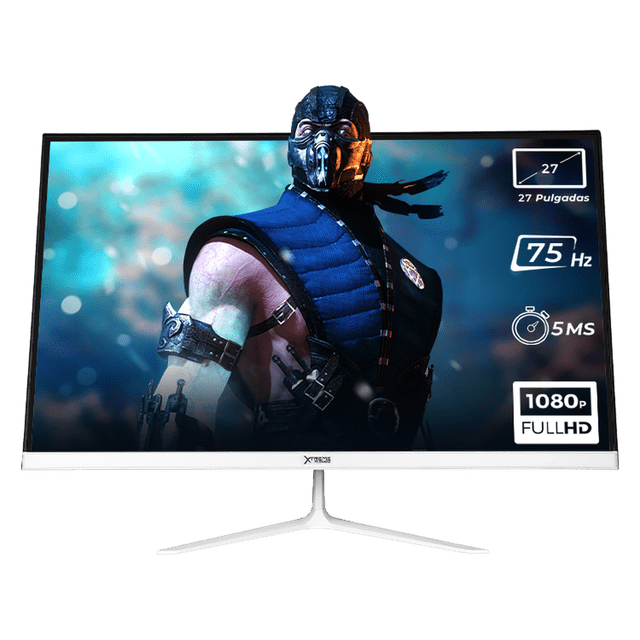 Monitor Gamer Xtreme PC Gaming Infinite Game 27' 5ms 75Hz FHD IPS HDMI Altavoces Blanco