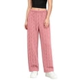 thumbnail image 3 of YABCSAZ Sherpa Pajama Pants for Women Soft Elastic Wasit Fluffy Pj Pants Soft Warm Comfy Lounge Fleece Lined Sleepwear Bottoms, 3 of 8