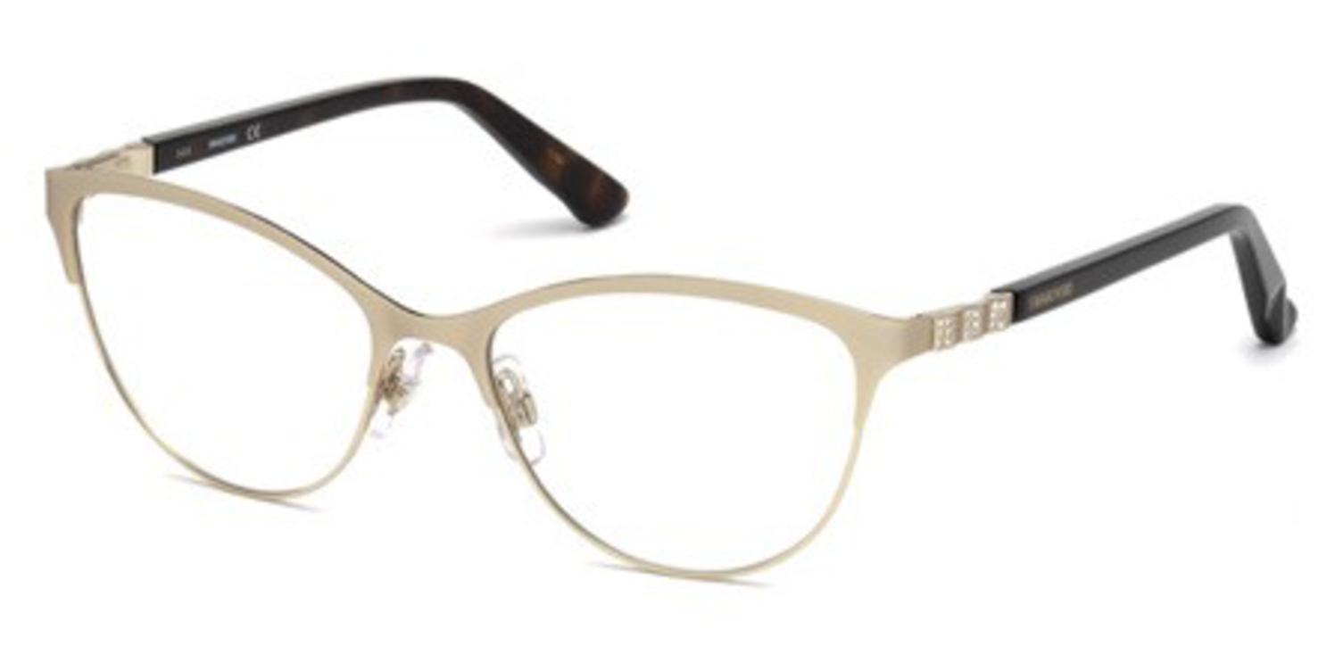 Eyeglasses Swarovski Sk 5168 Game 032 Gold Walmart Com