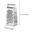 thumbnail image 2 of BRIGHTFUFU Cooks Grater Stainless Steel Multi-Use Kitchen Tool 1Pcs, 2 of 8