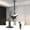 Black, variant on koolsoo Camera Mounting Bracket Adjustable Aluminium Alloy Wall Ceiling Mount Hanger 30 to 60cm Black