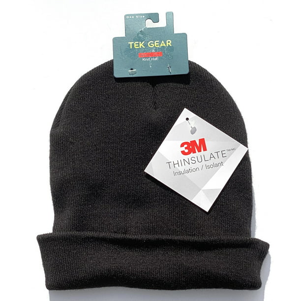Men's Women's 3M Thinsulate Tek Gear Warm Knit Hat - Walmart.com