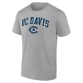 thumbnail image 2 of Men's Heather Gray UC Davis Aggies Campus T-Shirt, 2 of 3