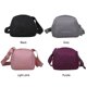 thumbnail image 5 of Bolsa 3 uds. De bandolera de nailon para mujerde hombro de Color sólido a la moda (rosa) Likrtyny Para Estrenar, 5 of 9