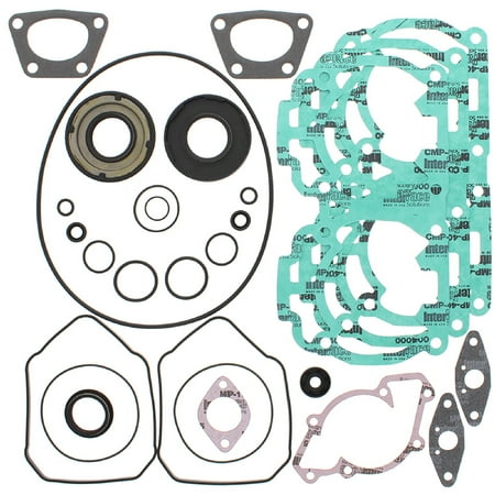 Winderosa 711259 Gasket Set with Oil Seal