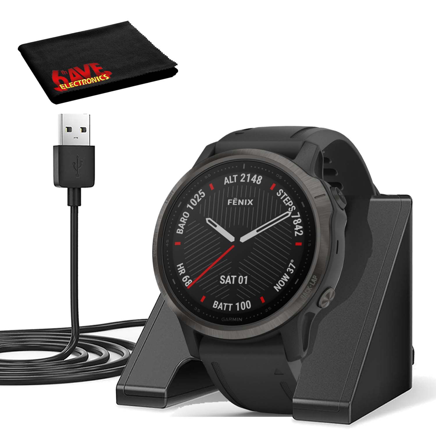 garmin sapphire fenix 6s