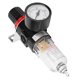 thumbnail image 5 of Regulador de filtro de aire comprimido, separador de agua de aceite AFR2000 de 1/4 pulgadas, filtro de aire comprimido, tratamiento de fuente de aire con manómetro, 5 of 11
