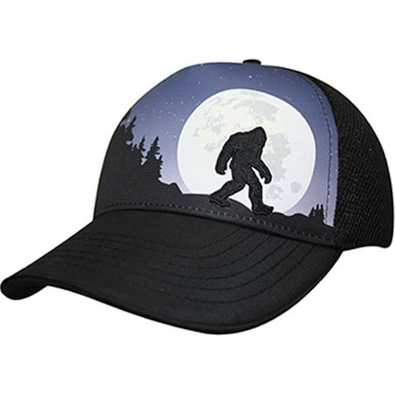Headsweats 120490 Bigfoot Moon Rising 5 Panel Performance Trucker Hat
