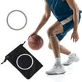 thumbnail image 2 of 1pc/2pcs Fine Patella With Basketball Knee Force Band Silicone Running Fitness Pad Elastic Fixation Protection, 2 of 10