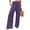 Purple -AC06, variant on Nestiefly Womens Pants Wide Leg High Waisted Palazzo Pants Summer Flowy Beach Lounge Casual Trousers with Pockets Sky Blue XL