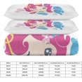thumbnail image 2 of HAHDAXIA Mermaid Bedding Solid Comforter Set for All Seasons 3 Pieces(1 Comforter+2 Pillowcases) Soft Microfiber Bedding Set Full(79"x90"), 2 of 7