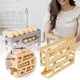 thumbnail image 2 of Zhouqiannn - Soporte para huevos de 4 niveles para frigorífico, organizador de huevos con ruedas automáticas, dispensador de huevos para frigorífico, soporte para huevos que ahorra espacio,, 2 of 8