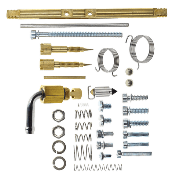 Complete Rebuild Kit for S&S Super E Carburetor with 90 Degree Swivel - Compatible with Part Numbers 11-2923 & 499619