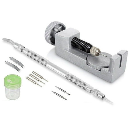 Eeekit Metal Watch Bracelet Band Link Remover Spring Bar Repair Tool With Extra Pins Eeekit Metal Watch Bracelet Band Link Remover Spring Bar Repair Tool With Extra Pins
