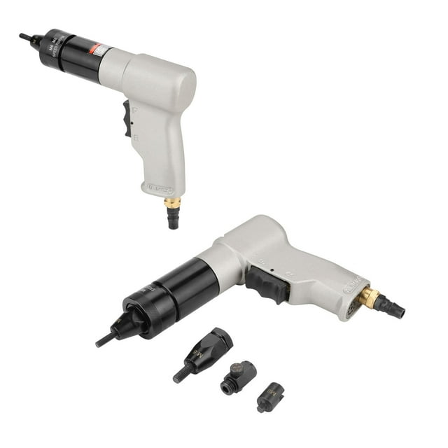 Pneumatic Riveting Self Locking Air Riveter Nut Tool For Manufacturing Metal Plate Pipe