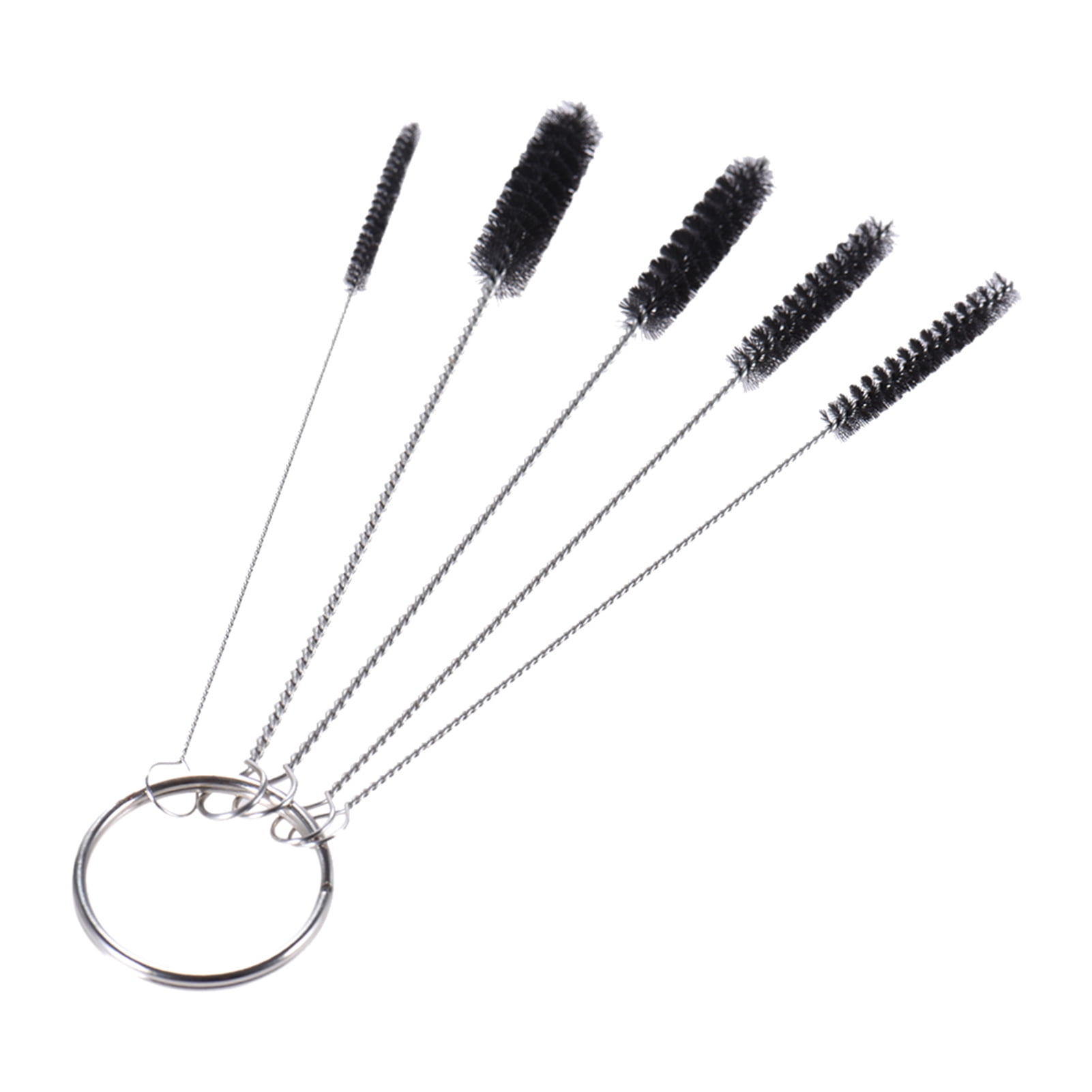 3.5 Inch Nylon Brush Kit 5 Piece Mini Cleaning Brush Set Kit for